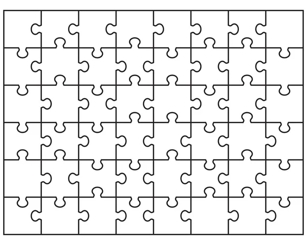 2 puzzel — Stockvector