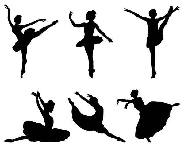 Ballerina 's — Stockvector