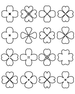 dört yapraklı yonca