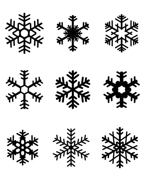 Вектор снежинки — стоковый вектор