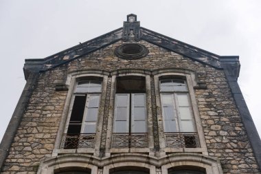 Caldas da Rainha 'daki Termal Hastane binasının terk edilmiş hali.