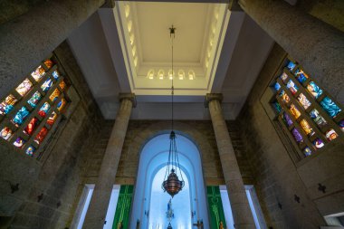 Santuario da Penha Sanctuary interior in Guimaraes, Portugal