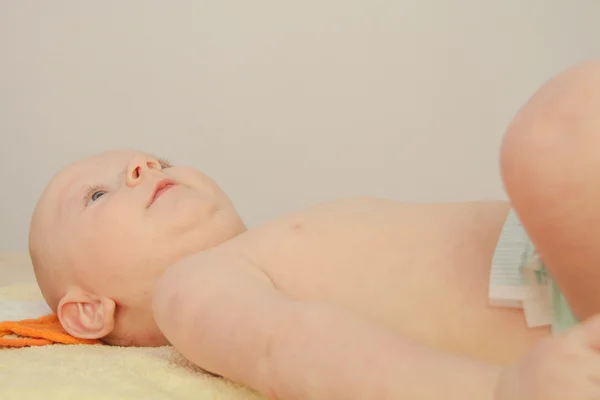 Güzel bebek çocuk, beş aylık — Stok fotoğraf