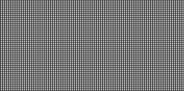 Ekose, kıyafet, gömlek, elbise, kağıt, yatak, battaniye, yorgan ve diğer tekstil ürünleri için eşkenar dörtgen / kare desenli yatay siyah ve beyaz Gingham deseni. Vektör illüstrasyonu