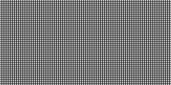 Patrón Horizontal Gingham Blanco Negro Textura Rombos Cuadrados Para Cuadros —  Fotos de Stock