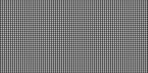 Modèle Horizontal Gingham Noir Blanc Texture Losanges Carrés Pour Carreaux — Photo