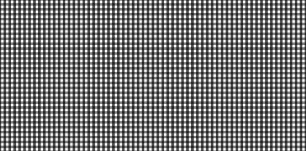Padrão Horizontal Gingham Preto Branco Textura Losango Quadrados Para Xadrez — Fotografia de Stock