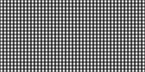 Horizontální Černobílý Ginghamový Vzor Textura Kosočtverce Pro Kostkované Oděvy Košile — Stock fotografie