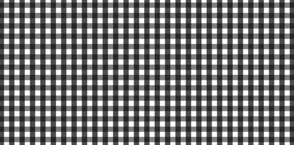 Горизонтальный черно-белый узор Gingham Текстура из ромба / квадратов для - клетчатая, одежда, рубашки, платья, бумага, постельное белье, одеяла, одеяла и другие текстильные изделия. Векторная иллюстрация