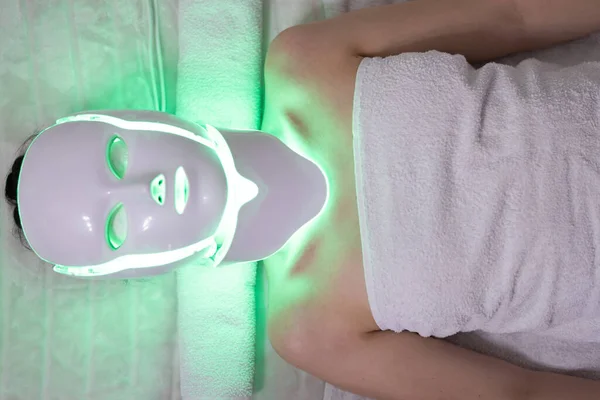 Foton Masker Gezondheid Schoonheid Cosmetische Ingreep Voor Vrouwengezicht Schoonheidslaboratorium Led — Stockfoto