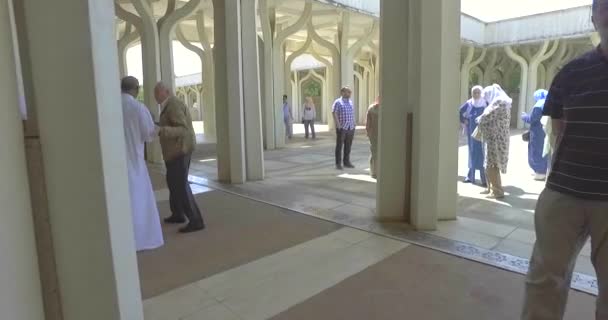 Footage Interior Muslim Mosque — Stock Video