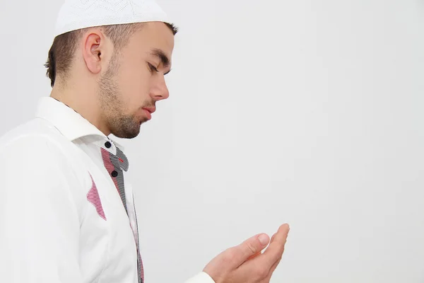 Modlitwa muzułmańska — Zdjęcie stockowe