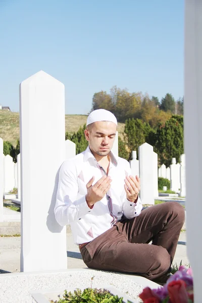 Islamische Gebete für toten Menschen — Stockfoto