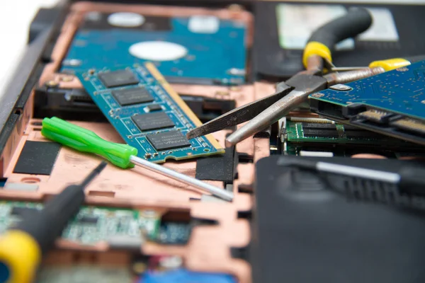 Profesyonel laptop onarım — Stok fotoğraf
