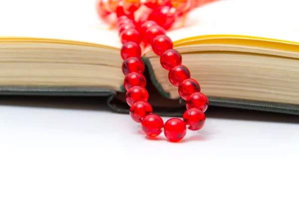 Rosary and Qoran — Stock Photo, Image