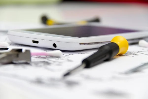 Teknik operatör ve onarım smartphone