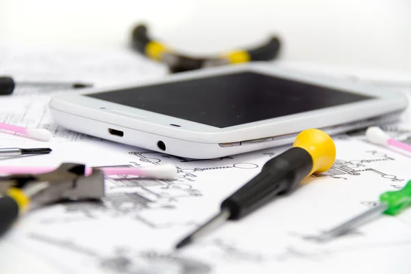 Teknik operatör ve onarım smartphone