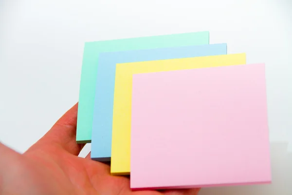 Set of colored sticker — Stock Photo, Image