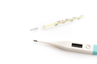 Vücut ısısını termometre