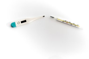 Vücut ısısını termometre