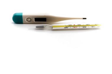 Vücut ısısını termometre