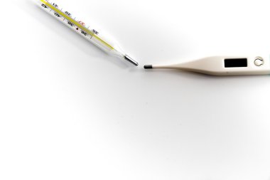 Vücut ısısını termometre