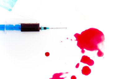 Laboratuvar ortamında şırınga