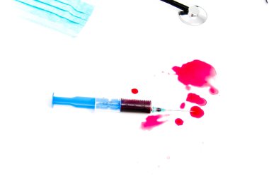 Laboratuvar ortamında şırınga