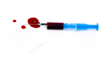 Laboratuvar ortamında şırınga