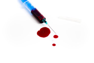 Laboratuvar ortamında şırınga