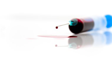 Laboratuvar ortamında şırınga