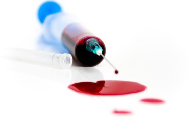 Laboratuvar ortamında şırınga