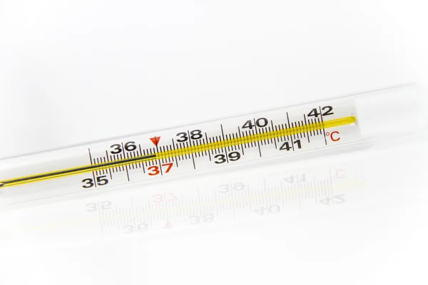 Thermometer für Körpertemperatur — Stockfoto