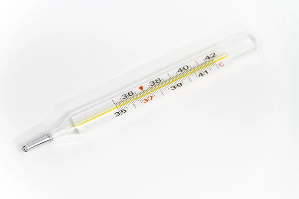 Thermometer voor lichaamstemperatuur — Stockfoto