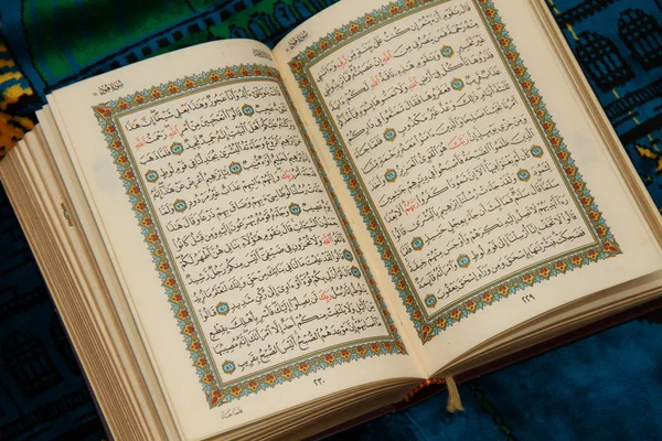 Het lezen van de Heilige Koran Rechtenvrije Stockfoto's