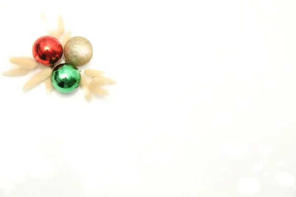 Weihnachtsdekoration und Geschenke — Stockfoto