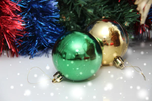Vánoční ozdoby a dárky Royalty Free Stock Obrázky