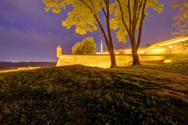 Belgrade fortress and Kalemegdan park — Stock Photo, Image