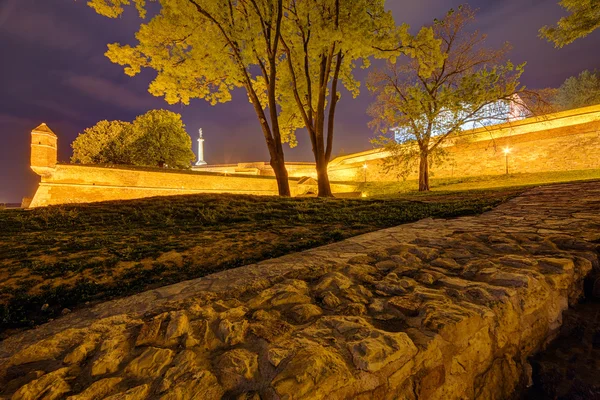 Festung Belgrad und Kalemegdan-Park — Stockfoto