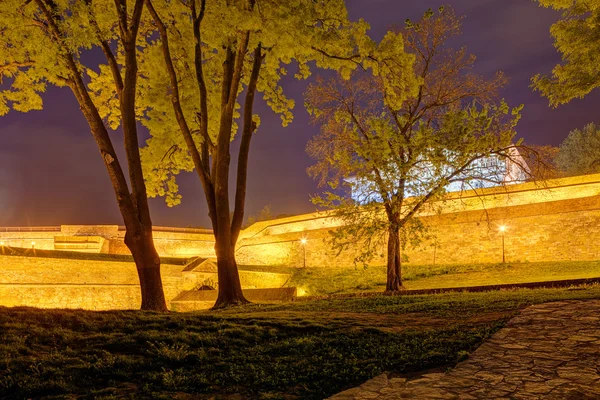 Πάρκο και το φρούριο kalemegdan του Βελιγραδίου — Φωτογραφία Αρχείου