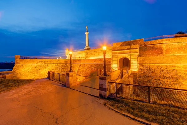 Festung Belgrad und Kalemegdan-Park — Stockfoto