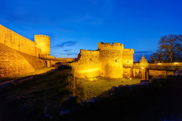 Belgrade fortress and Kalemegdan park — Stock Photo, Image