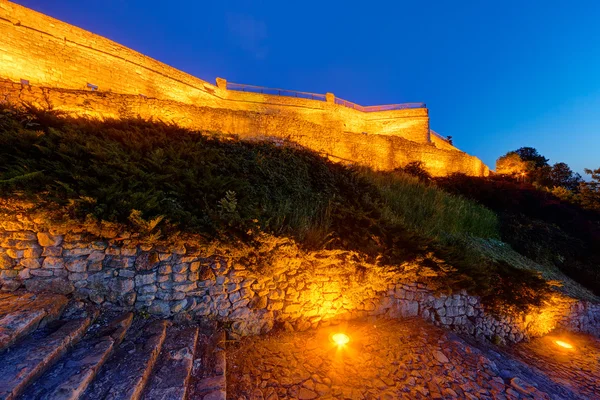 Πάρκο και το φρούριο kalemegdan του Βελιγραδίου — Stockfoto