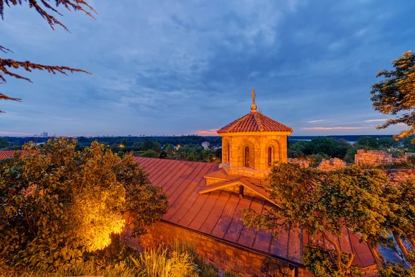 Belgrad Kalesi ve kalemegdan park — Stok fotoğraf