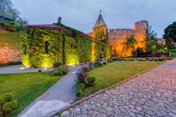 Belgrad Kalesi ve kalemegdan park — Stok fotoğraf