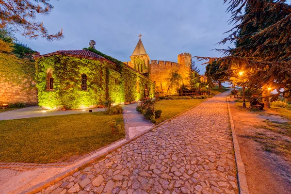 Belgrade fortress and Kalemegdan park — Stock Photo, Image