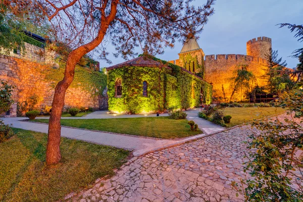 Belgrad Kalesi ve kalemegdan park — Stok fotoğraf