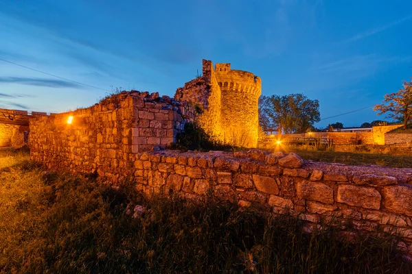 Πάρκο και το φρούριο kalemegdan του Βελιγραδίου — Stockfoto