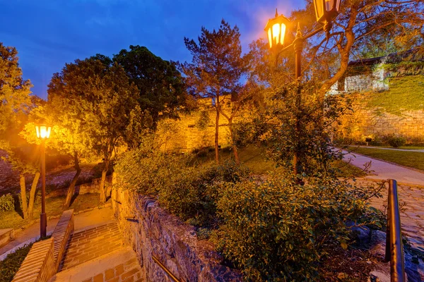 Festung Belgrad und Kalemegdan-Park — Stockfoto