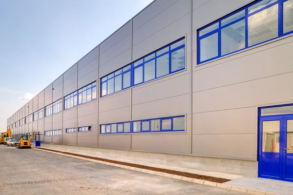 Production hall, left side — Stock Photo, Image